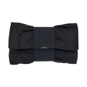 Gucci Vintage Black Satin Clutch Bag